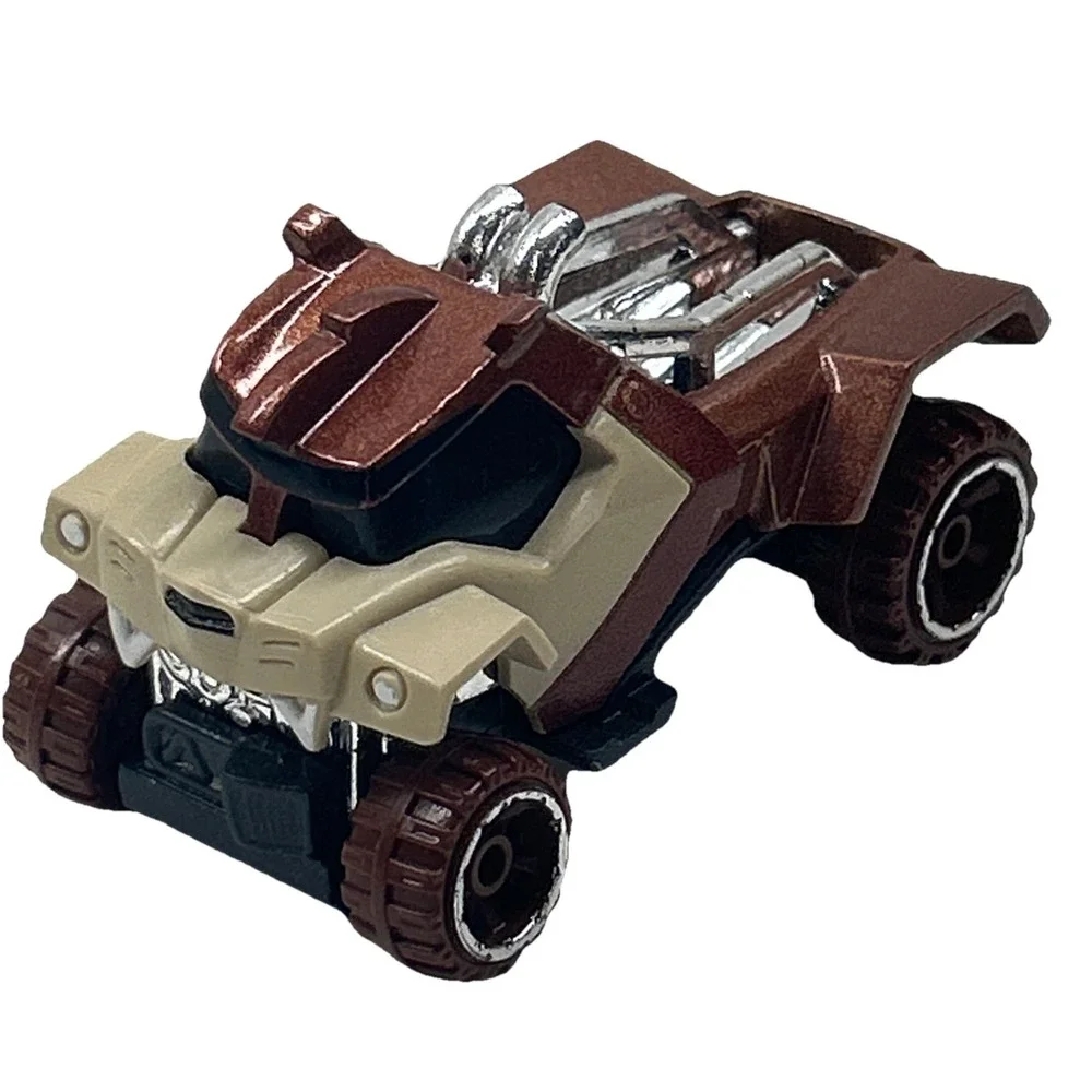 Hot‎ Wheels Tasmanian Devil Brown Tan Dune Buggy K01 Mattel 2016 Toy Car